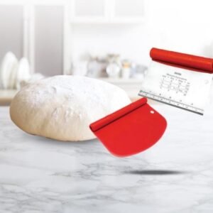 maxim tools dough cutter & cake scraper set 2pcs pemotong adonan dan pengikis kue