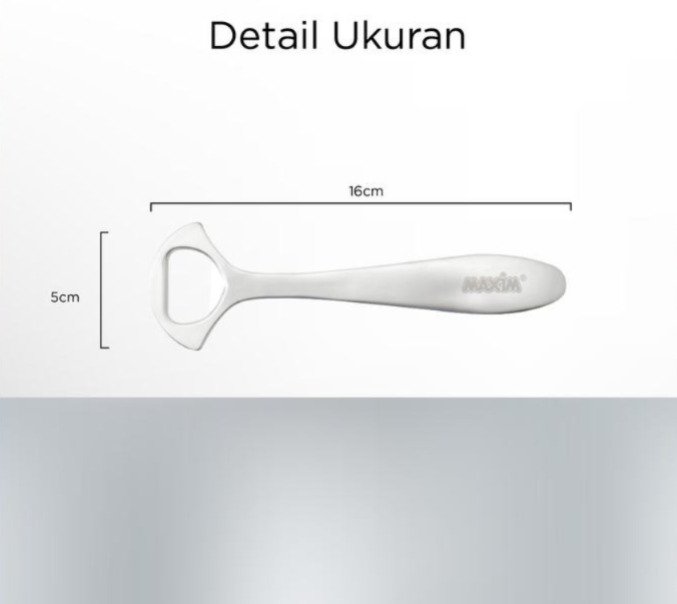 maxim tools professional bottle opener pembuka botol stainless steel