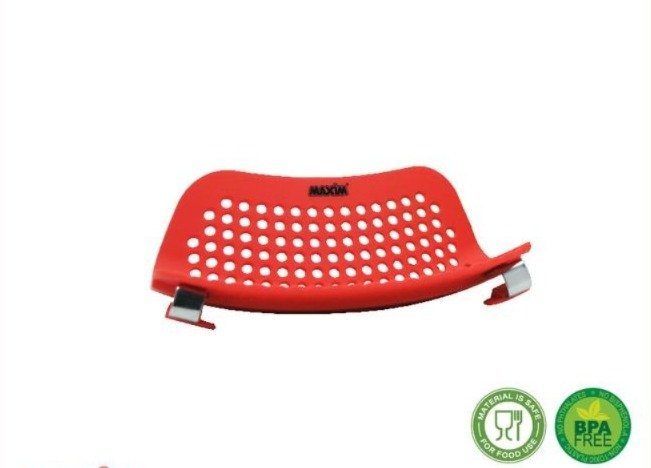 maxim tools silicone strainer clip & drain saringan panci praktis tahan panas