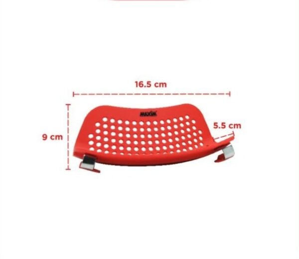 maxim tools silicone strainer clip & drain saringan panci praktis tahan panas