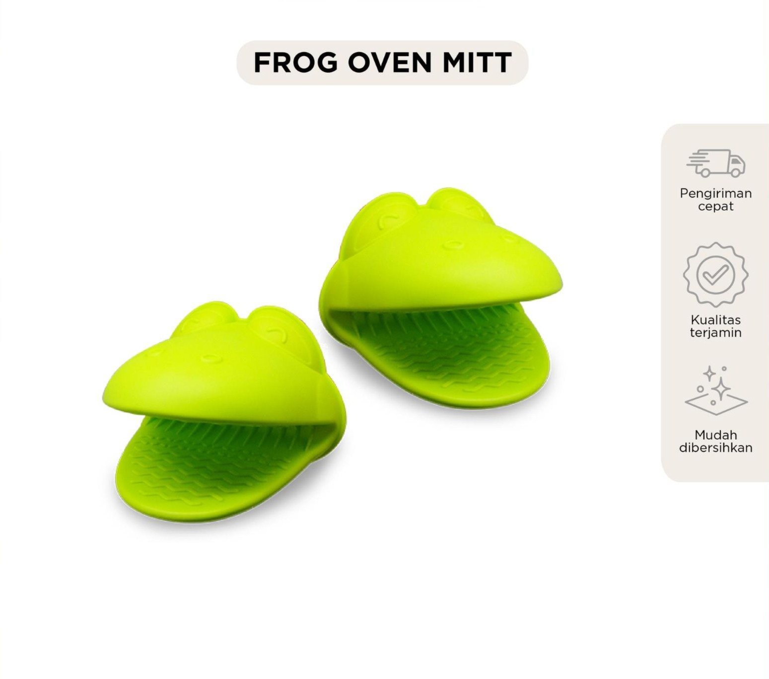 maxim tools frog oven mitt 2pcs sarung tangan oven tahan panas