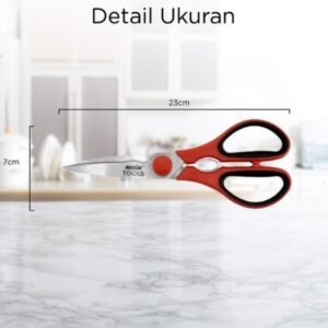maxim tools kitchen scissors 8.25 inch gunting dapur stainless steel