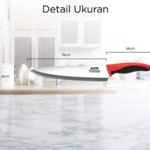 maxim tools chef knife 6 inch pisau chef dapur stainless steel