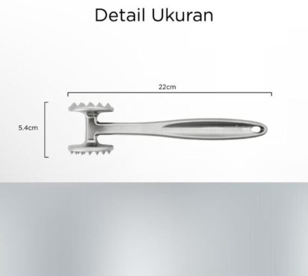 maxim tools professional meat tenderizer pelunak daging stainless steel