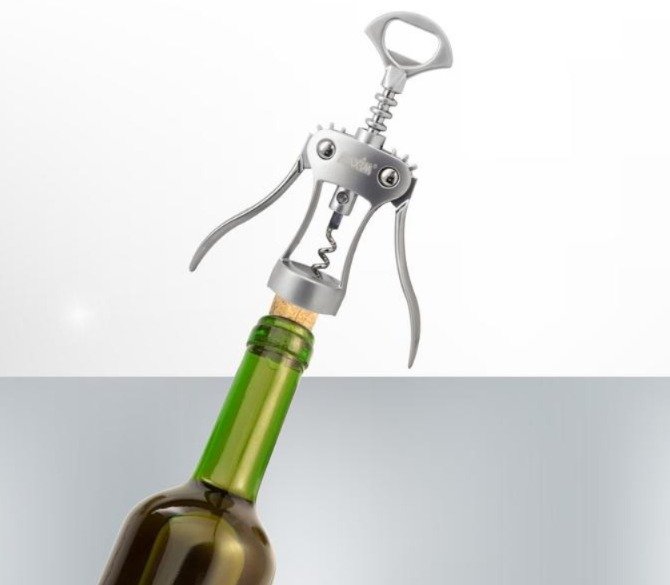 maxim tools professional wing corkscrew pembuka tutup botol anggur