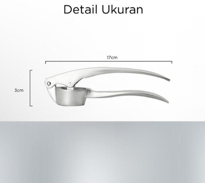 maxim tools professional garlic press alat penghancur bawang putih