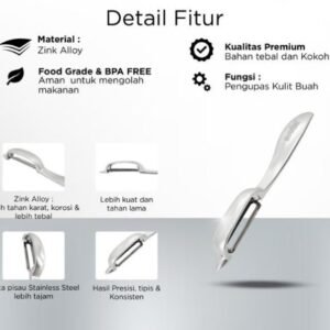 maxim tools professional peeler alat pengupas sayur dan buah stainless steel