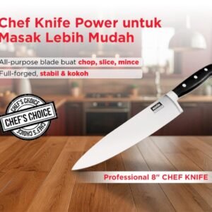 maxim tools forged chef knife 8 inch pisau chef premium stainless steel