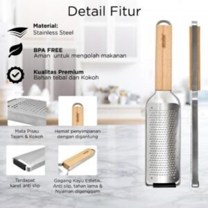 maxim tools professional grater parutan keju sayur buah stainless steel