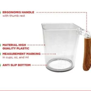 maxim tools measuring jug 600ml gelas ukur takaran dapur