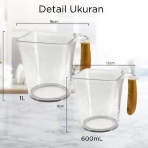maxim tools measuring jug 600ml gelas ukur takaran dapur
