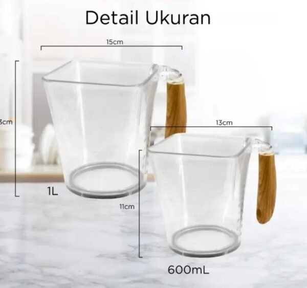 maxim tools measuring jug 600ml gelas ukur takaran dapur