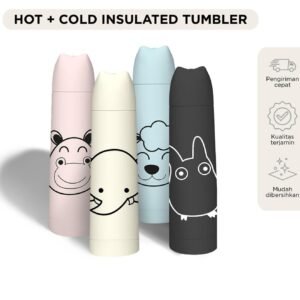 maxim tools hot & cold insulated tumbler 500ml botol minum panas dingin stainless steel