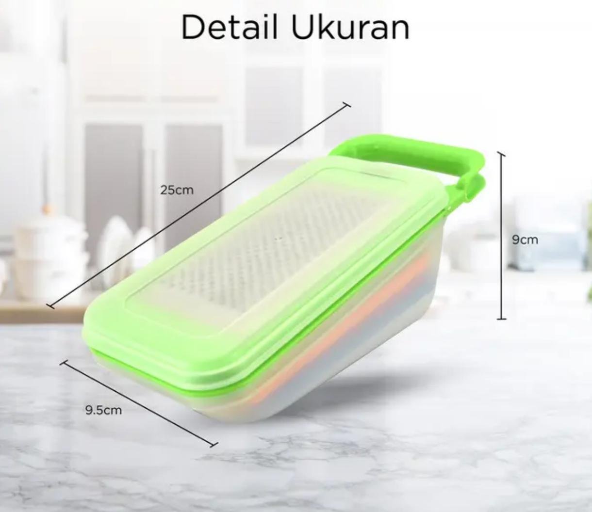 maxim tools grater set 4pcs with container parutan multifungsi dengan wadah