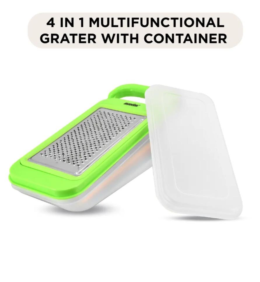 maxim tools grater set 4pcs with container parutan multifungsi dengan wadah