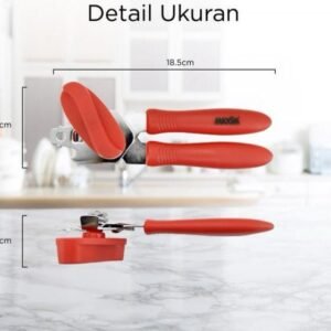 maxim tools can opener pembuka kaleng stainless steel