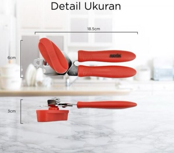 maxim tools can opener pembuka kaleng stainless steel
