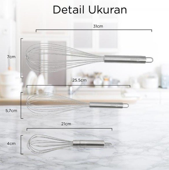 maxim tools metal balloon egg whisk 8 inch pengocok telur stainless steel