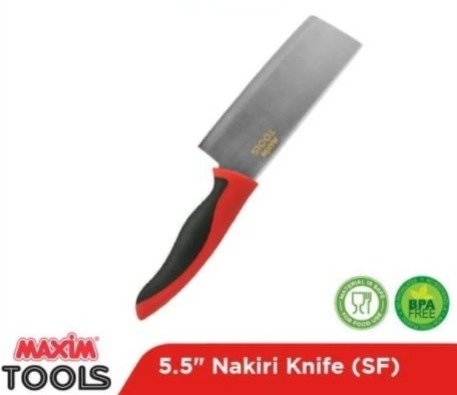 maxim tools nakiri knife 5.5 inch pisau potong sayur jepang