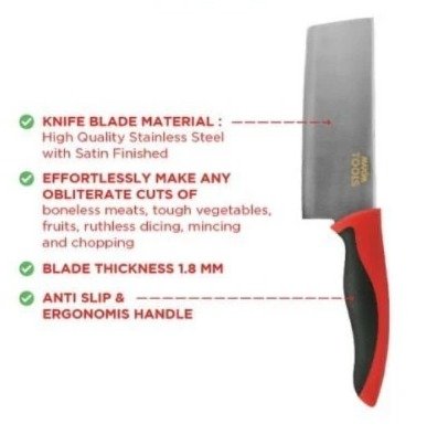 maxim tools nakiri knife 5.5 inch pisau potong sayur jepang