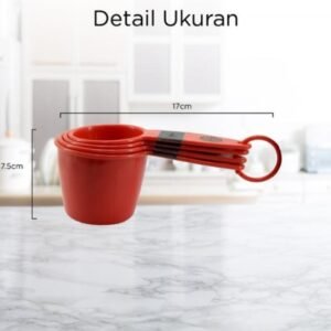 maxim tools measuring cup set 4pcs gelas ukur takaran dapur