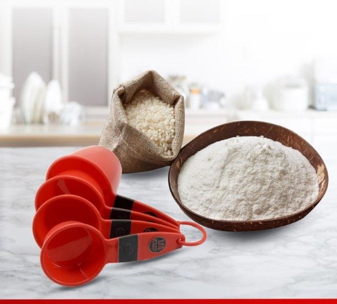maxim tools measuring cup set 4pcs gelas ukur takaran dapur