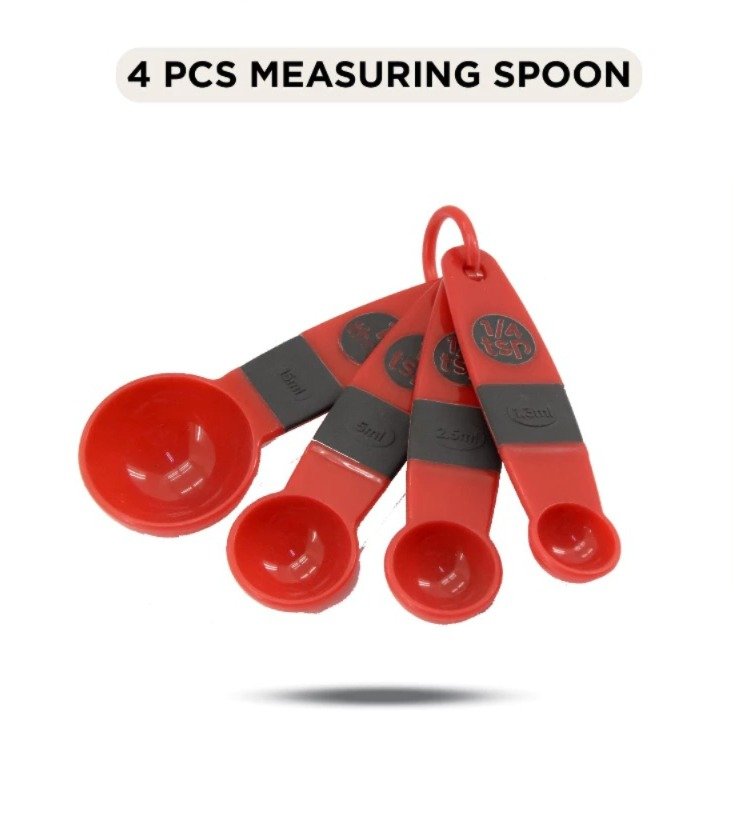 maxim tools measuring spoon set 4pcs sendok ukur takaran dapur