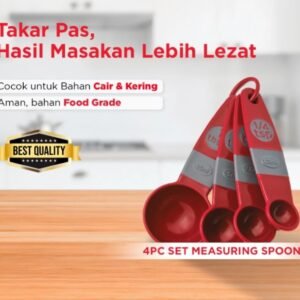 maxim tools measuring spoon set 4pcs sendok ukur takaran dapur