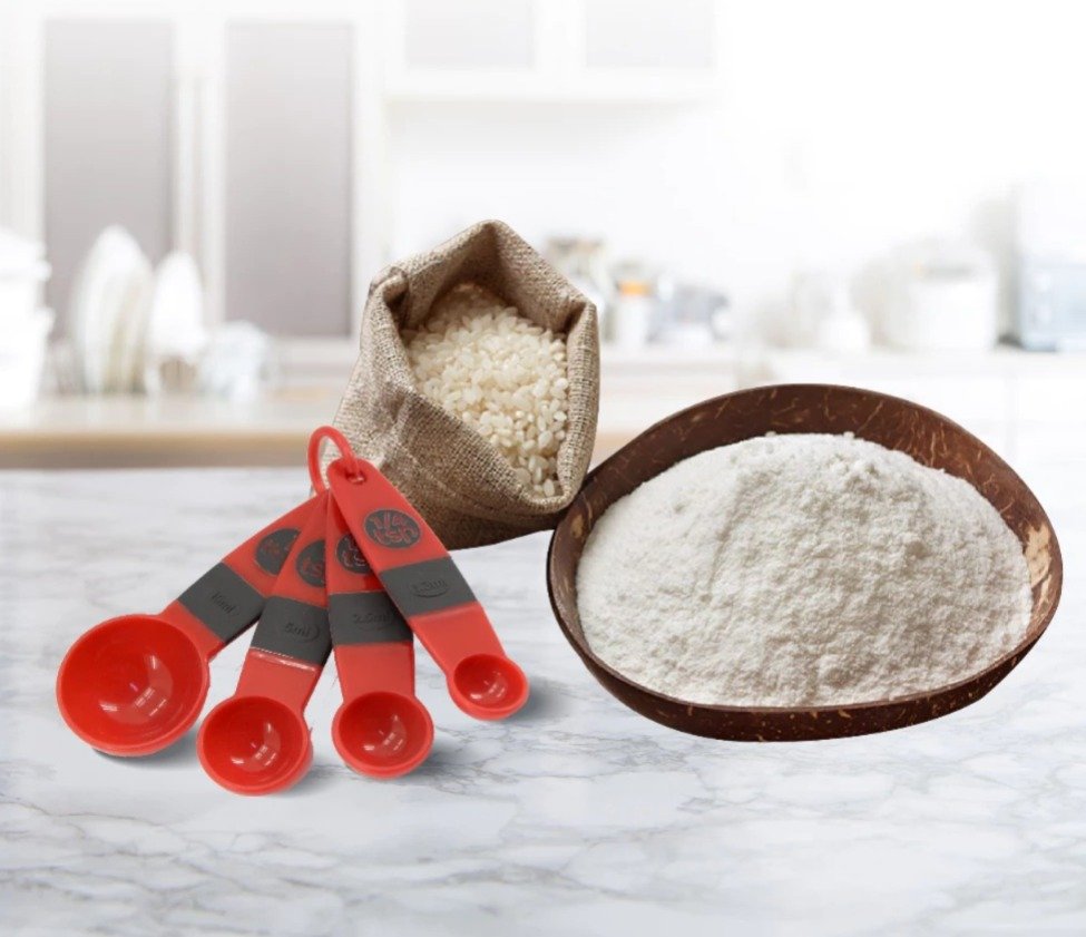 maxim tools measuring spoon set 4pcs sendok ukur takaran dapur