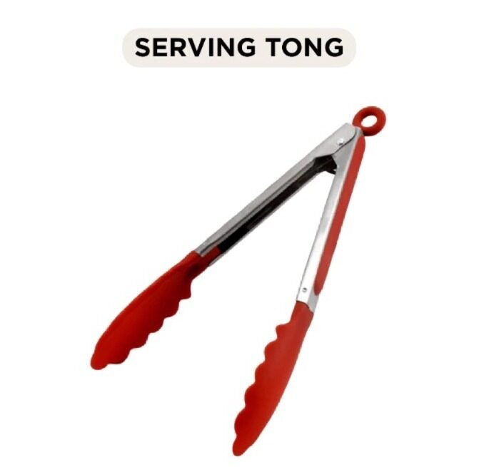 maxim tools serving tong 7 inch penjepit makanan serbaguna