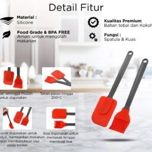 maxim tools baking tools set 2pcs large peralatan baking dan kue