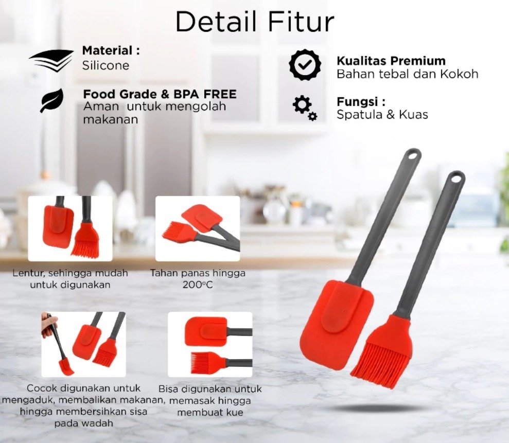 maxim tools baking tools set 2pcs large peralatan baking dan kue