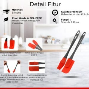 maxim tools baking tools set 2pcs small peralatan baking dan kue