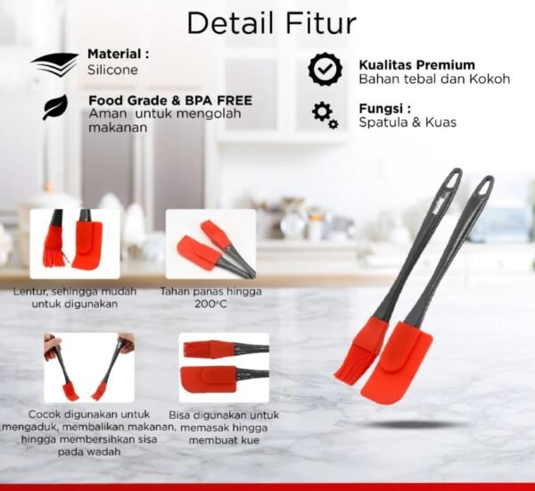 maxim tools baking tools set 2pcs small peralatan baking dan kue