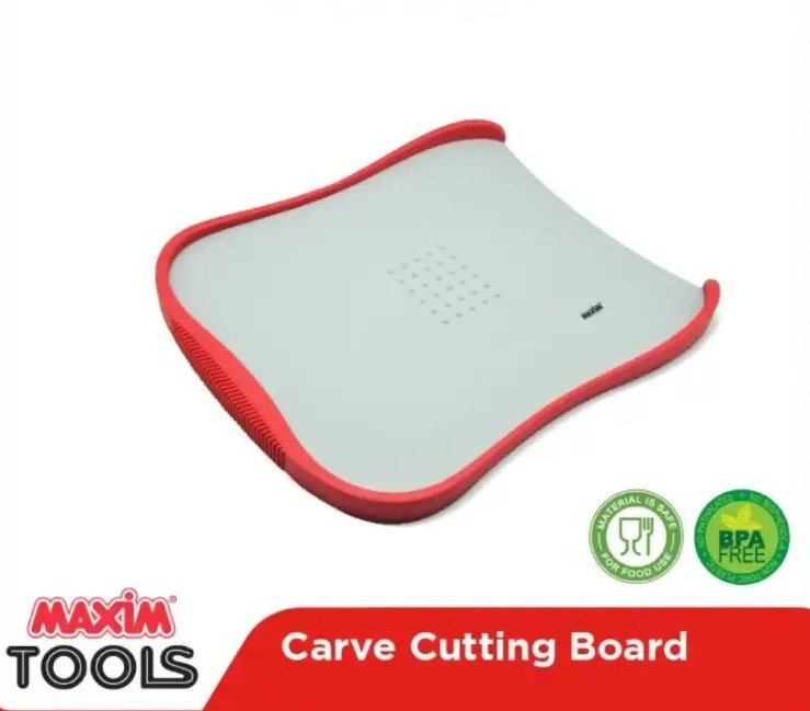 maxim tools cut chop carve board talenan multifungsi 34.5x28.2cm