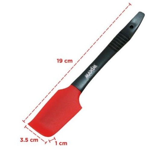 maxim tools silicone spatula small spatula kue silikon tahan panas