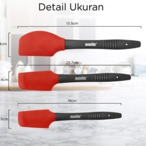 maxim tools silicone spatula small spatula kue silikon tahan panas