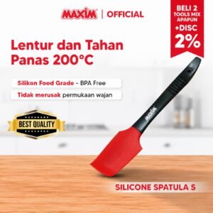 maxim tools silicone spatula small spatula kue silikon tahan panas