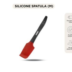 maxim tools silicone spatula medium spatula kue silikon tahan panas