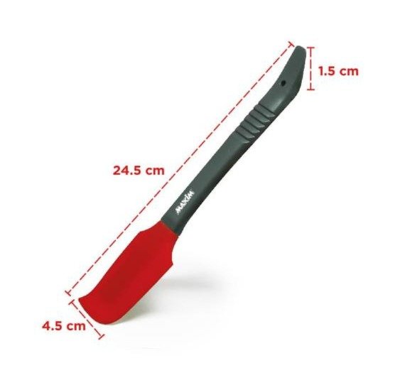 maxim tools silicone spatula medium spatula kue silikon tahan panas