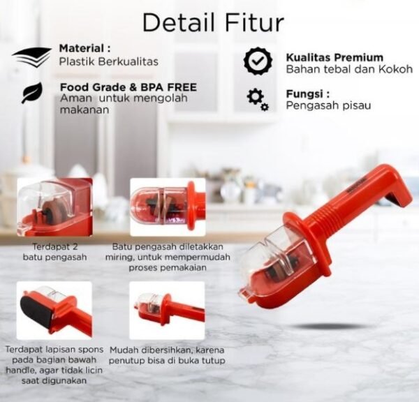 maxim tools knife sharpener pengasah pisau dapur