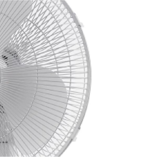 midea kipas angin berdiri 14 inch mfs160m0bdw – motor tahan lama, 3 pengaturan angin & tinggi adjustable