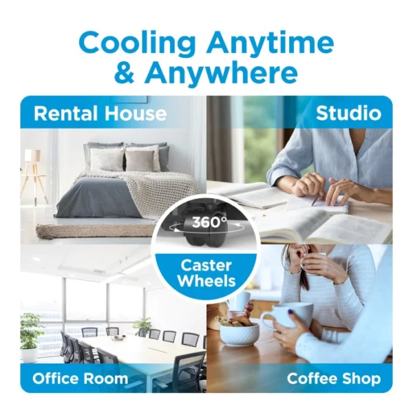 midea ac portable mpha 09crn7 multiple function ac 1 pk dehumidifying sleep mode timer 24 jam